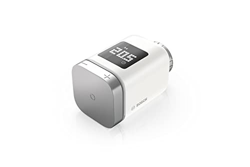 Bosch Smart Home Heizkörperthermostat II, smartes Thermostat mit App-Funktion, kompatibel mit...