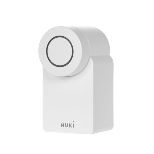 Nuki Smart Lock (4. Generation), smartes Türschloss mit Matter für schlüssellosen Zutritt ohne...