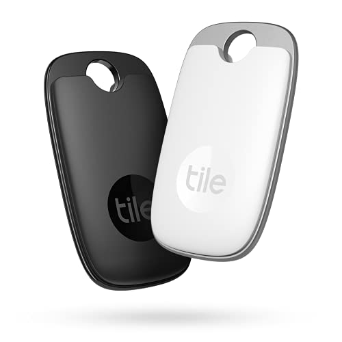 Tile Pro (2022) Bluetooth Schlüsselfinder, 2er Pack, 120m Reichweite, inkl. Community Suchfunktion,...