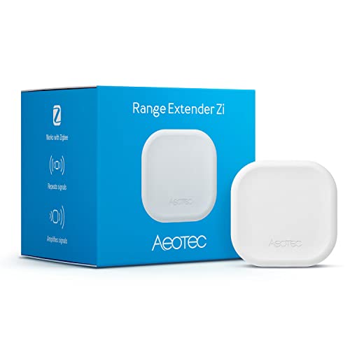 Aeotec Range Extender Zi | Zigbee Repeater | Reichweitenerhöhung | Zigbee | kompatibel mit Homey,...