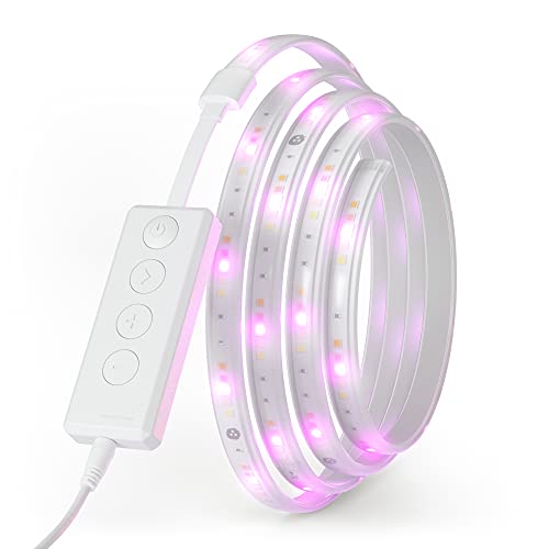 Nanoleaf Essentials Lightstrip Starter Kit, 2m Smart RGBW LED Strip - Thread & Bluetooth 16 Mio....