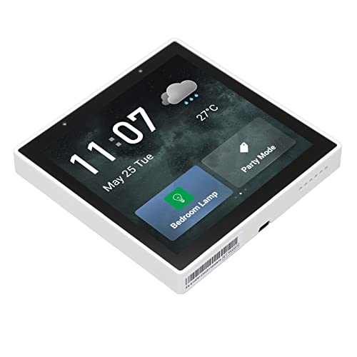 WiFi Smart Scene Wandlichtschalter Panel, Smart Home Steuerung, Touchscreen Steuerung Zeit Datum...