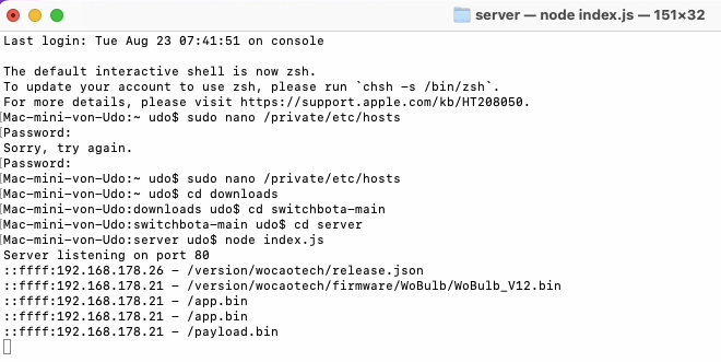 Switchbot Tasmota Firmware