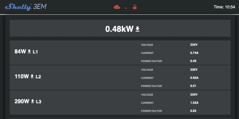 Shelly 3EM Phasen Summieren Home Assistant Template - Smart-live.net Blog