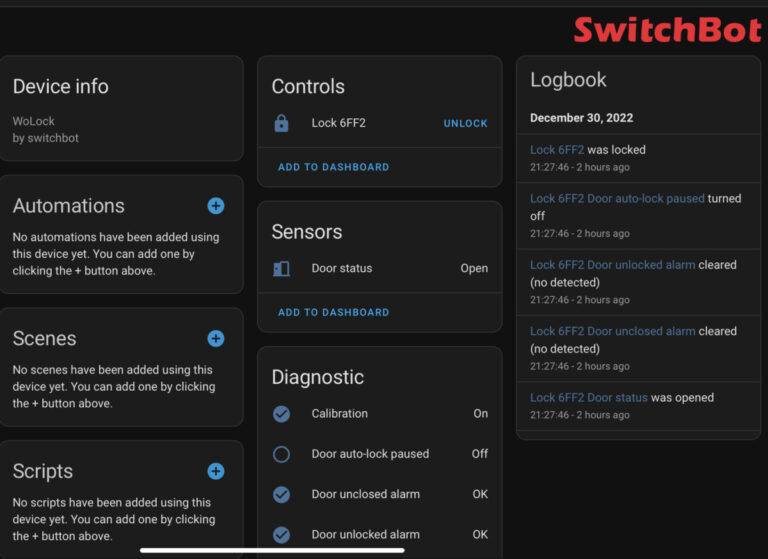 Read more about the article Switchbot Lock lokal ohne Internet nutzen