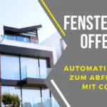 Fenster offen Home Assisant Automatisierung