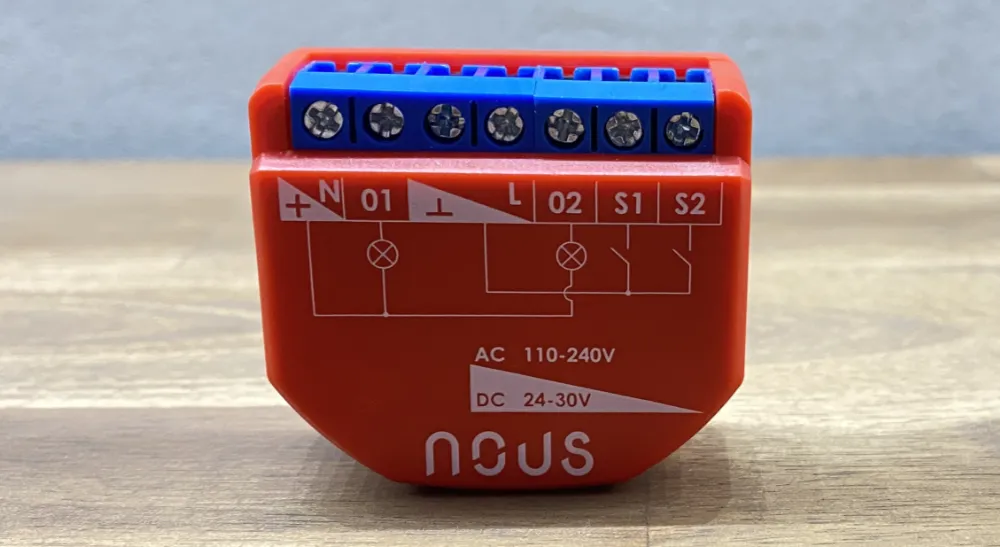 Nous B3Z Zigbee Unterputz Relay