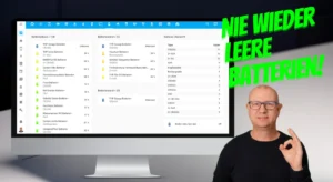 Mehr über den Artikel erfahren Battery Notes Batteriemanagement mit Home Assistant