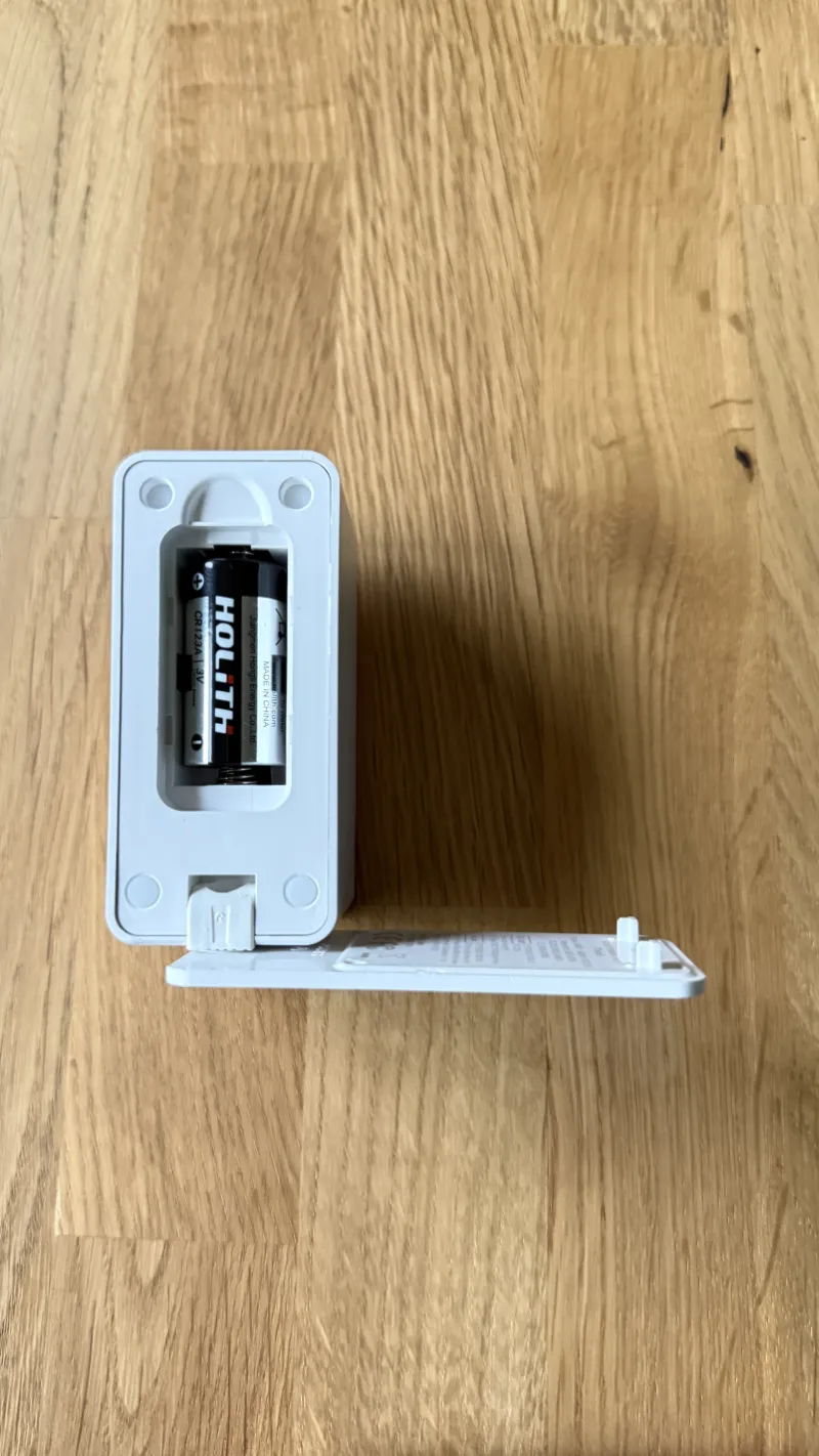 Meross MS605 Batteriefach