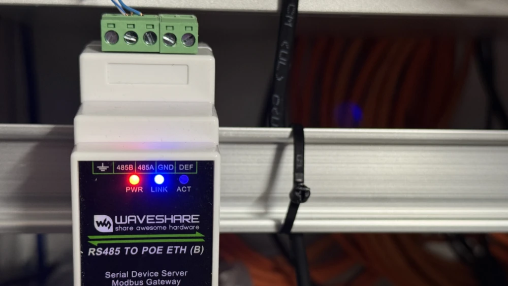 Waveshare RS485 zu Ethernet Adapter