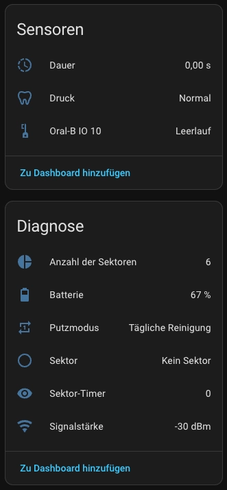 Oral-B IO Series 10 Home Assistant Bluetooth Integration