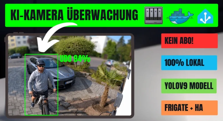 Mehr über den Artikel erfahren Frigate KI Objekterkennung + Home Assistant Automation